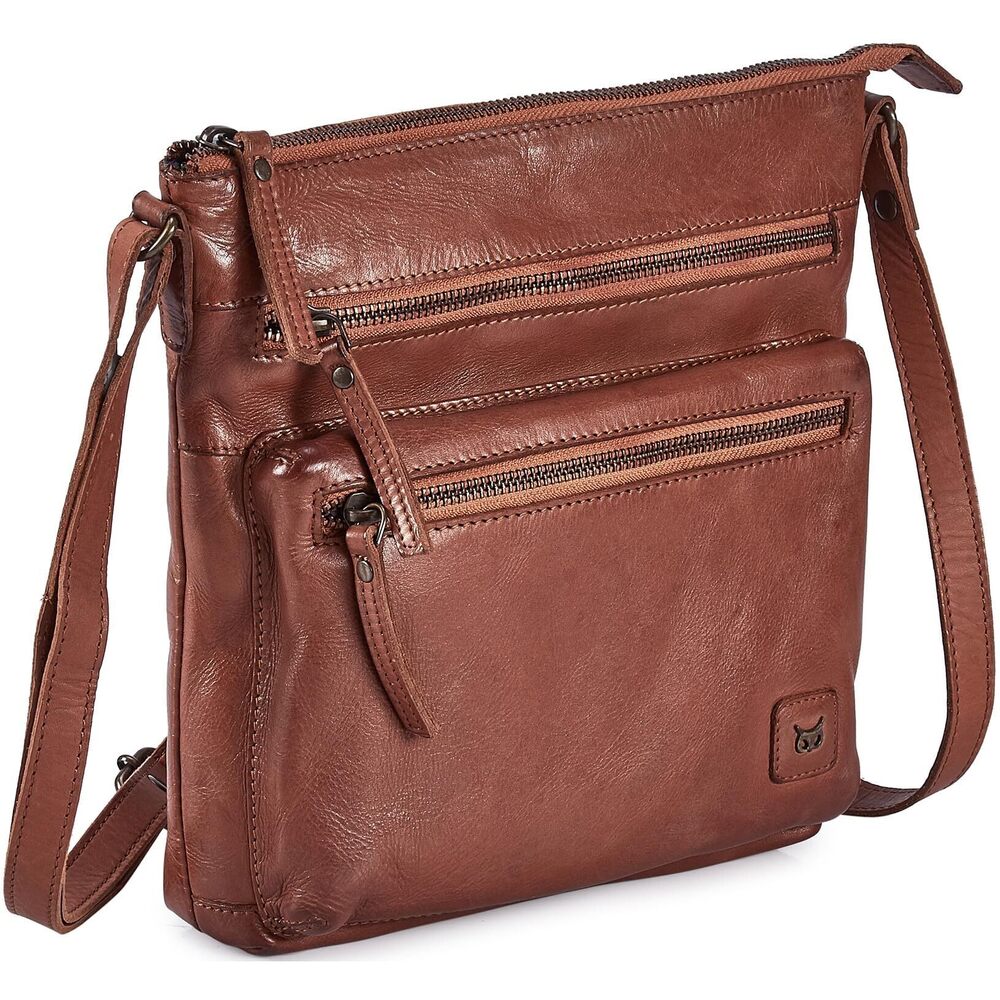 2643 Small Leather Crossbody Bags Vintage Travel Sling Purses & Handbags